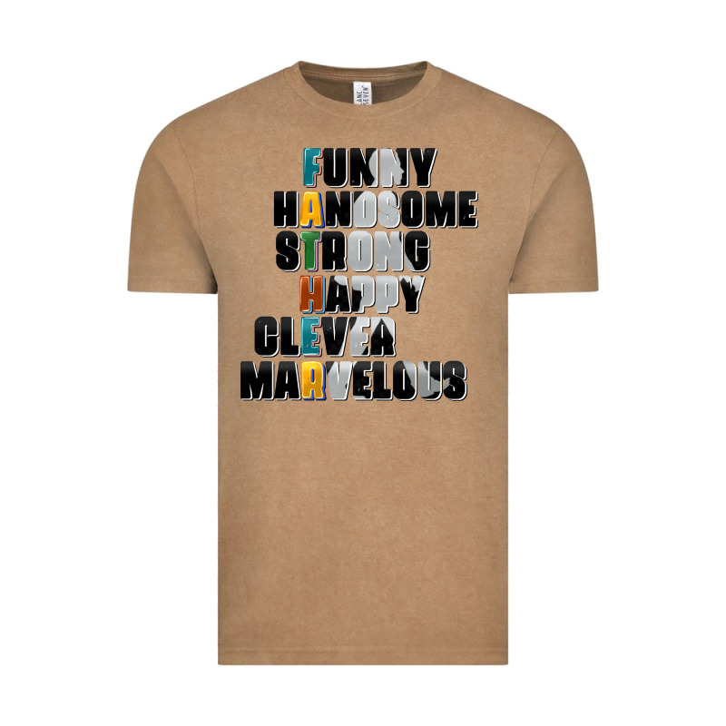 Father Words Vintage Tee by AdoDesignShop | Teevron