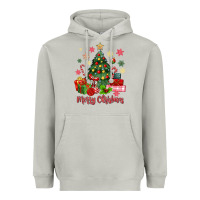 Moon Dust merry christmas tree with gift box Heavyweight Hoodie - MaliasSmallBusiness