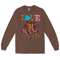 Chestnut valentines day love my cowboy Long Sleeve Tee - AdoDesignShop