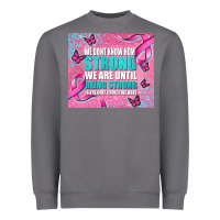 Storm pink ribbon cancer Heavyweight Sweatshirt - AdoDesignShop
