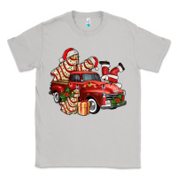 Moon Dust christmas tree cake with farm track and santa ado Classic Tee - AdoDesignShop