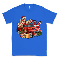 True Royal christmas tree cake with farm track and santa ado Classic Tee - AdoDesignShop