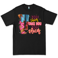 Black Good shoes take you to good places black fashion g Premium Tee - RanaPortraitStore