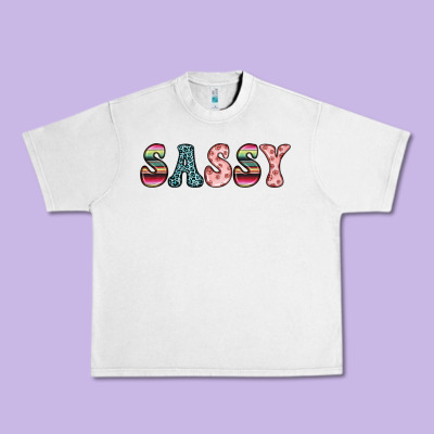 Sassy Urban Heavy Tee Designed By Jahusdesignshop