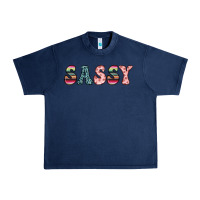 Navy sassy Urban Heavy Tee - JahusDesignShop
