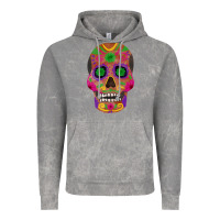 Cloud Rock sugar skull Vintage Hoodie - FaDigitalArtStudio