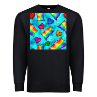 Black Pride lgbtq flags and leopard seamless pattern Premium Sweatshirt - BundleAndBundleShop