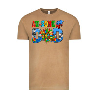 Vintage Camel ausome autism dad Vintage Tee - AdoDesignShop