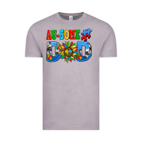 Vintage Zinc ausome autism dad Vintage Tee - AdoDesignShop
