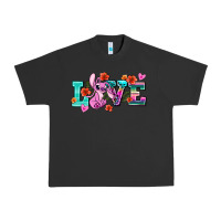 Pigment Black love stitch Urban Heavy Tee - AdoDesignShop