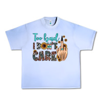 Grape Ice too bad i don't care Urban Heavy Tee - JahusDesignShop