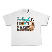 Lunar Rock too bad i don't care Urban Heavy Tee - JahusDesignShop
