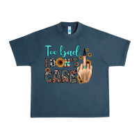 Midnight Navy too bad i don't care Urban Heavy Tee - JahusDesignShop
