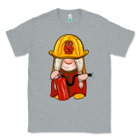 Heather Grey firefighter gnomes Classic Tee - Artiststas
