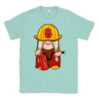 Seafoam firefighter gnomes Classic Tee - Artiststas