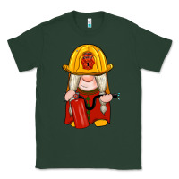 Sports Green firefighter gnomes Classic Tee - Artiststas