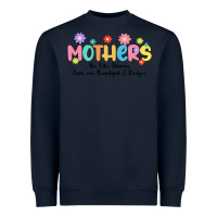 Navy mothers are like flower Heavyweight Sweatshirt - JahusDesignShop