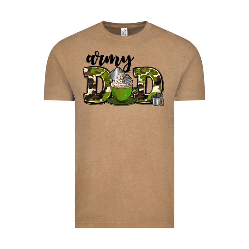 Army Dad Vintage Tee by AdoDesignShop | Teevron