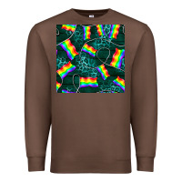 Chestnut Pride lgbtq flags with leopard seamless pattern Premium Sweatshirt - BundleAndBundleShop