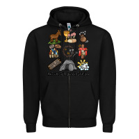 Black let me tell you a story Zipper Hoodie - MaliasSmallBusiness