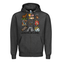 Charcoal Heather let me tell you a story Zipper Hoodie - MaliasSmallBusiness
