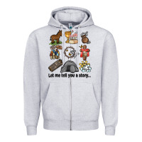 Let Me Tell You A Story Zipper Hoodie | Teevron