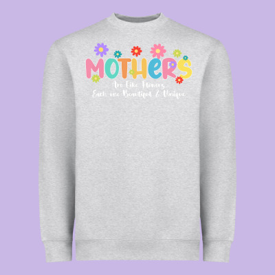 Mothers Are Like Flower Heavyweight Sweatshirt Designed By Jahusdesignshop