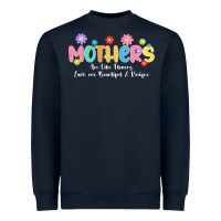 Navy mothers are like flower Heavyweight Sweatshirt - JahusDesignShop