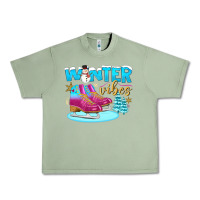 Oil Green winter vibes Urban Heavy Tee - BundleAndBundleShop