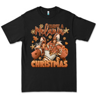 Black Have a melanin Christmas black girl sneakers Premium Tee - RanaPortraitStore