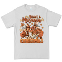 Dove Grey Have a melanin Christmas black girl sneakers Premium Tee - RanaPortraitStore