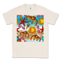 Beach Seamless Pattern Classic Tee | Teevron