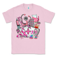 Bubblegum Pink nurse cancer Classic Tee - AdoDesignShop