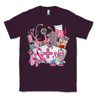 Plum nurse cancer Classic Tee - AdoDesignShop