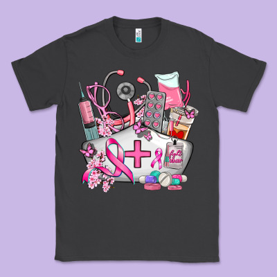 Nurse Cancer Classic Tee Designed By Adodesignshop
