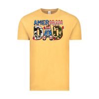 Vintage Mustard American dad Vintage Tee - AdoDesignShop