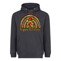 Smoke Happy holidays elf gnome Heavyweight Hoodie - NancyCooperArtShop