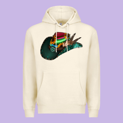Aztec Sunflower Cowboy Hat Premium Hoodie Designed By Bettercallsaul