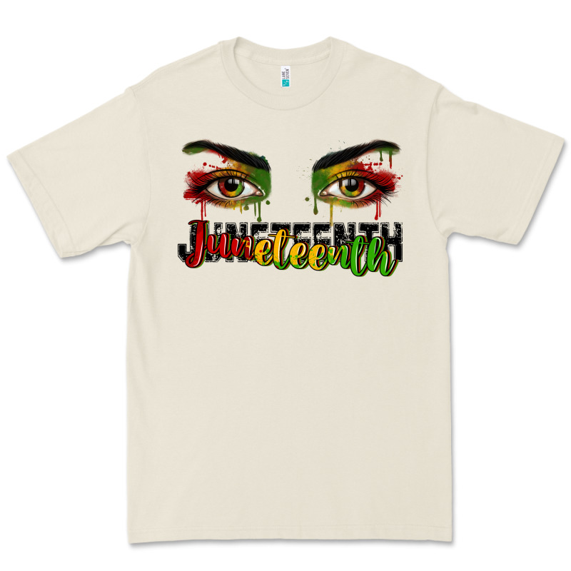 Juneteenth Eyes Premium Tee by RanaPortraitStore | Teevron