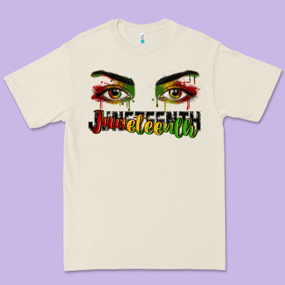 Premium Tee Juneteenth eyes