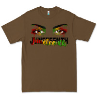 Cacao Juneteenth eyes Premium Tee - RanaPortraitStore
