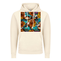Vintage Artic sunflower horses seamless pattern Vintage Hoodie - HRA Design Shop