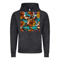 Sunflower Horses Seamless Pattern Vintage Hoodie | Teevron