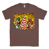 Chestnut christmas tree cake and christmas pattern ado Classic Tee - AdoDesignShop