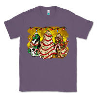 Lavender christmas tree cake and christmas pattern ado Classic Tee - AdoDesignShop