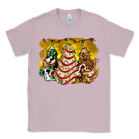Lilac christmas tree cake and christmas pattern ado Classic Tee - AdoDesignShop
