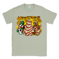 Matcha christmas tree cake and christmas pattern ado Classic Tee - AdoDesignShop