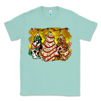 Seafoam christmas tree cake and christmas pattern ado Classic Tee - AdoDesignShop