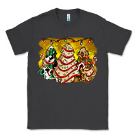 Smoke christmas tree cake and christmas pattern ado Classic Tee - AdoDesignShop
