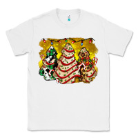 White christmas tree cake and christmas pattern ado Classic Tee - AdoDesignShop